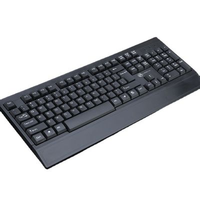 SCHRITT Plastikspritzen für verdrahtete Tastatur-Büro-Tischrechner-Tastatur