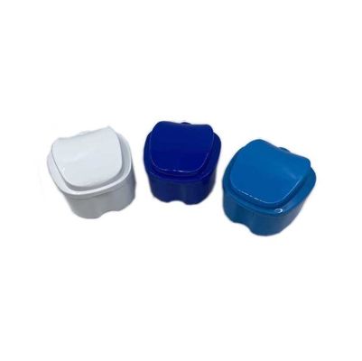 Multiple Colour Custom Size Plastic Injection Moulded Denture Storage Box