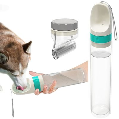 Tasse se pliante extérieure adaptée aux besoins du client 0.01mm de l'eau de chien pour des produits d'animal familier
