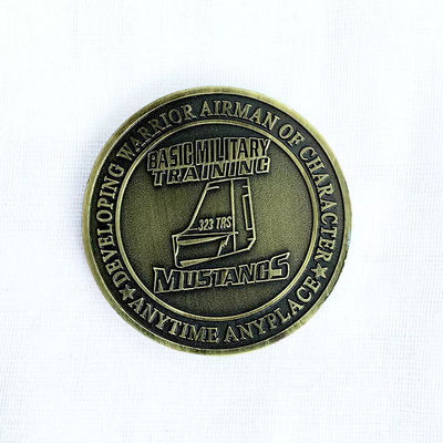 Souvenir Coins Bronze Plated Metal Die Casting Commemorative Coin